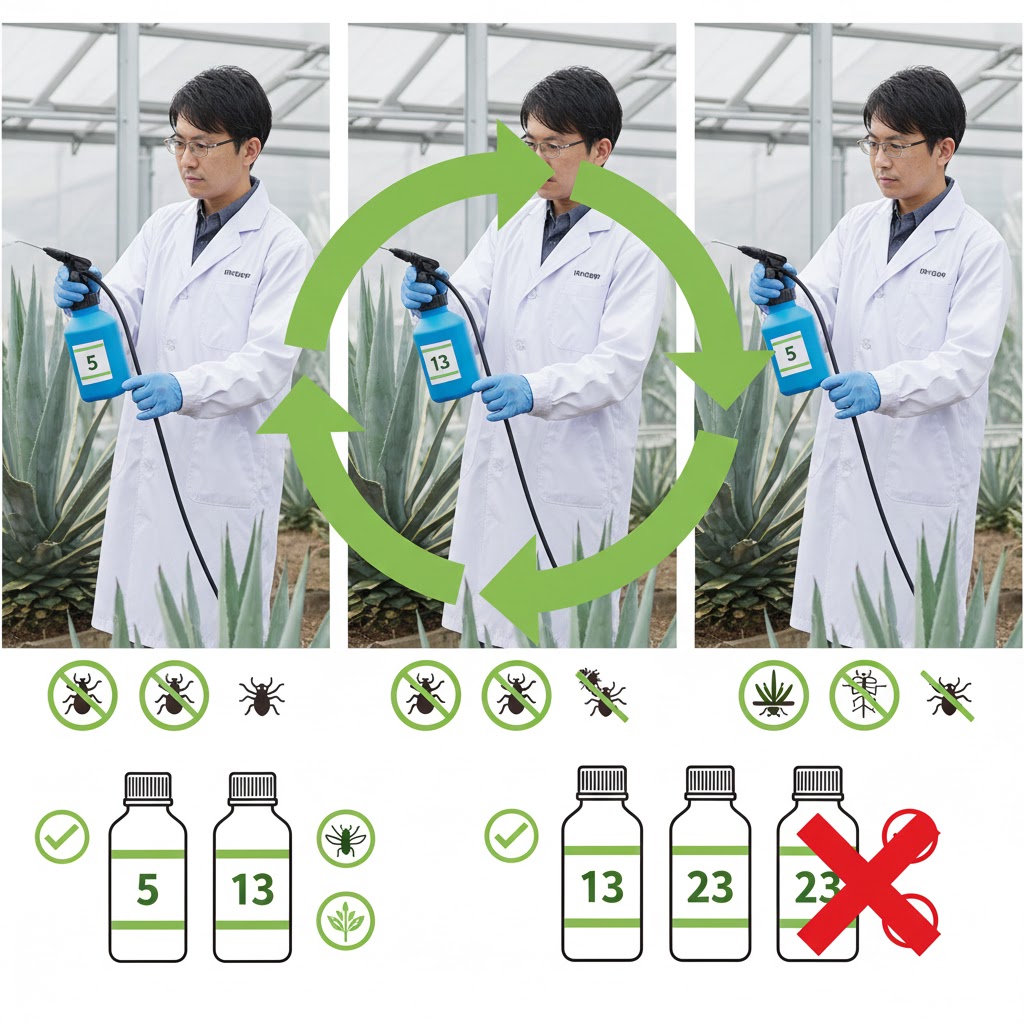 薬剤抵抗性を防ぐ最強のローテーション