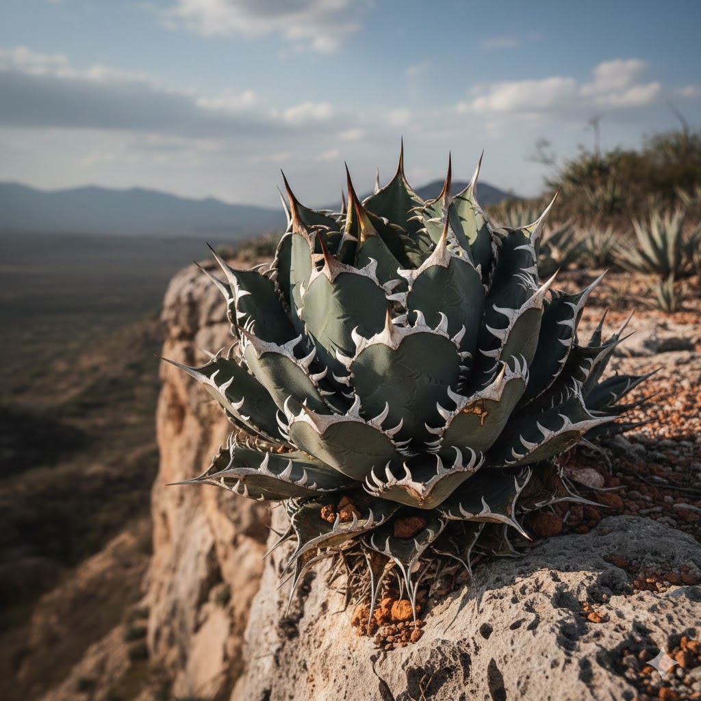 アガベチタノタ野生の魅力と極意｜オテロイとの違いや発根管理