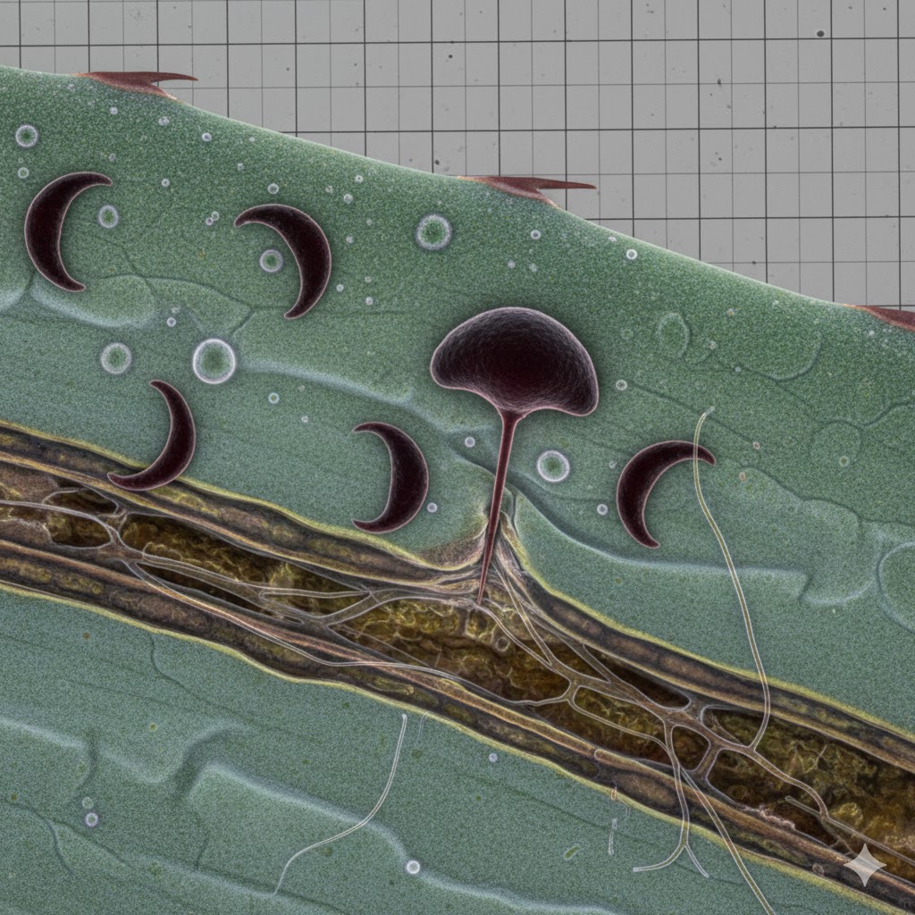 炭疽病の主要原因菌コレトトリカム属の侵入経路
