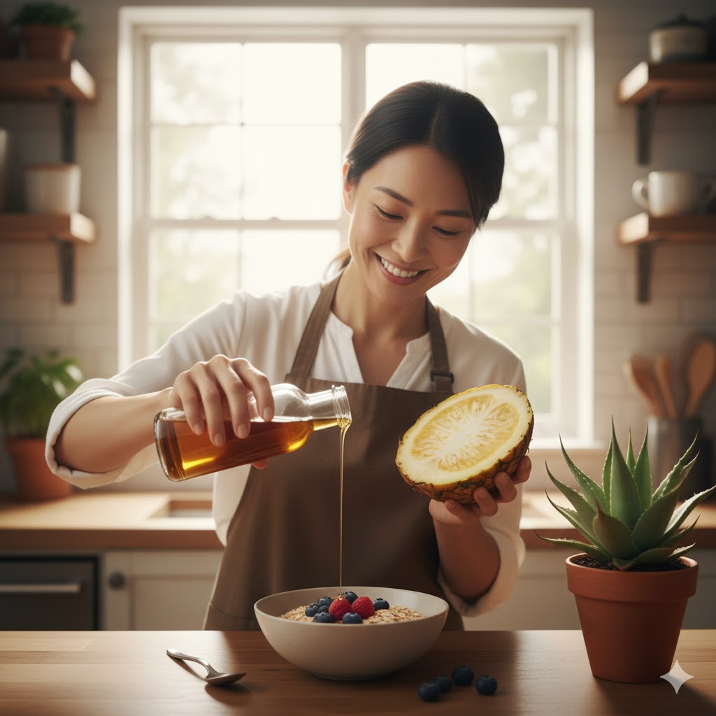 低GI値のアガベシロップは血糖値が上がりにくい