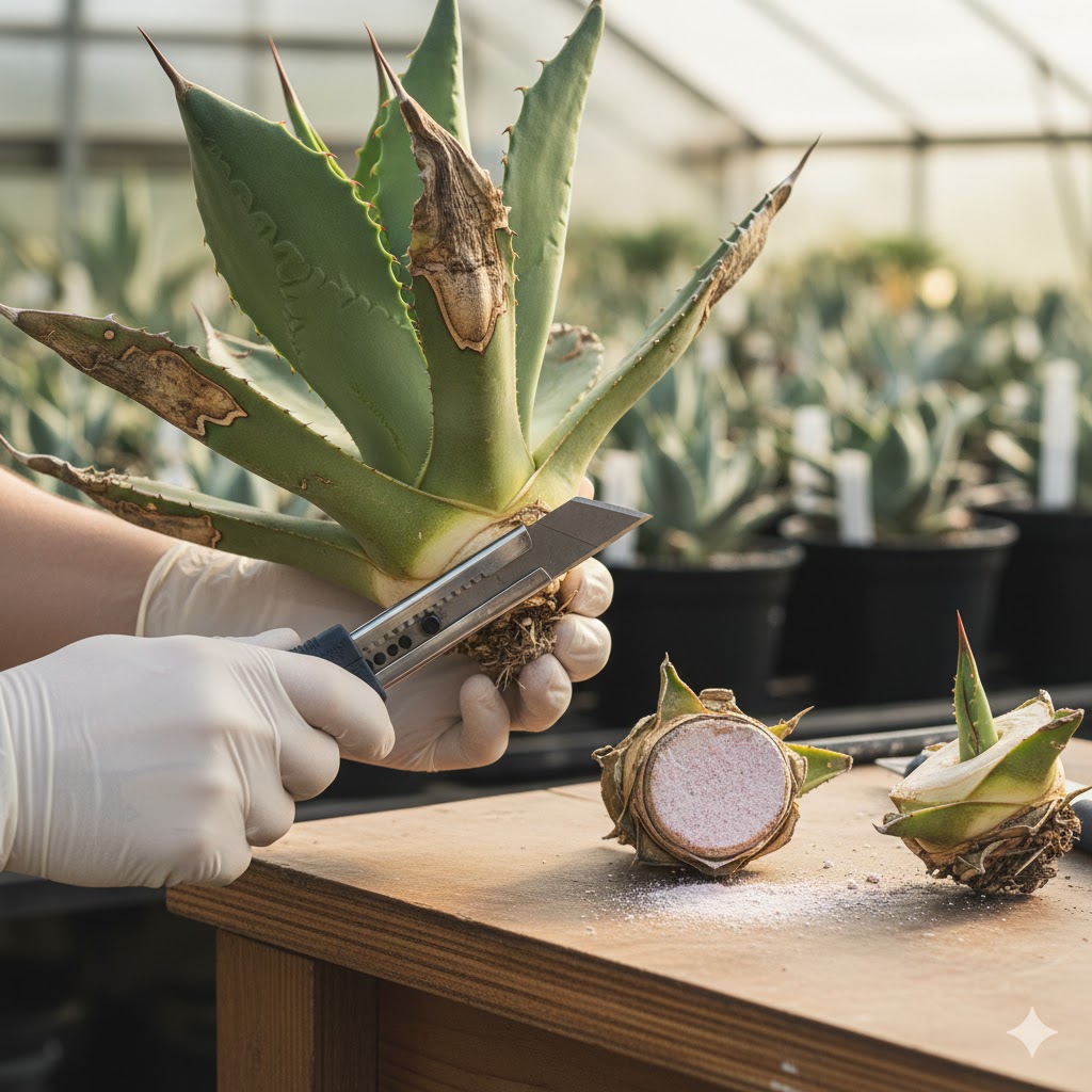 胴切りや仕立て直しによる株の復活と再生手順