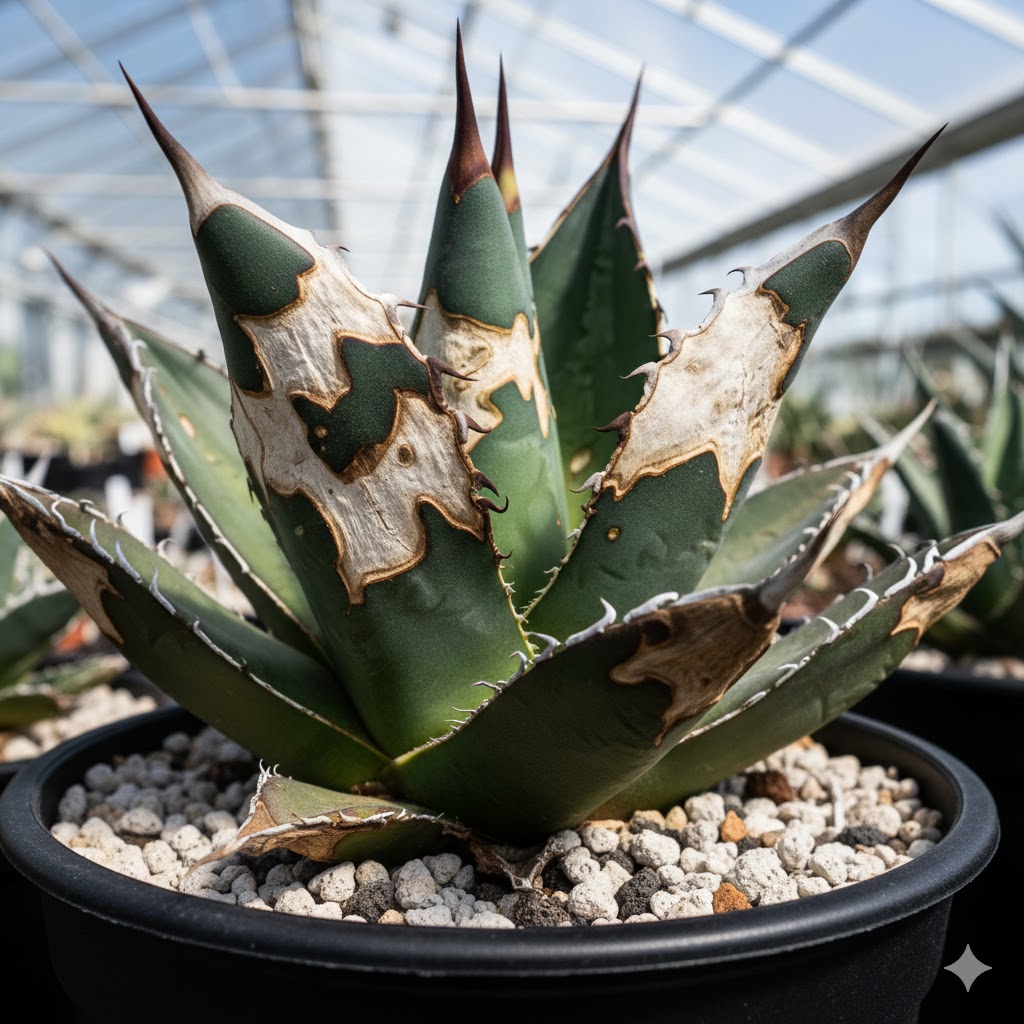 葉焼けや生理障害による非生物的ストレスの判別