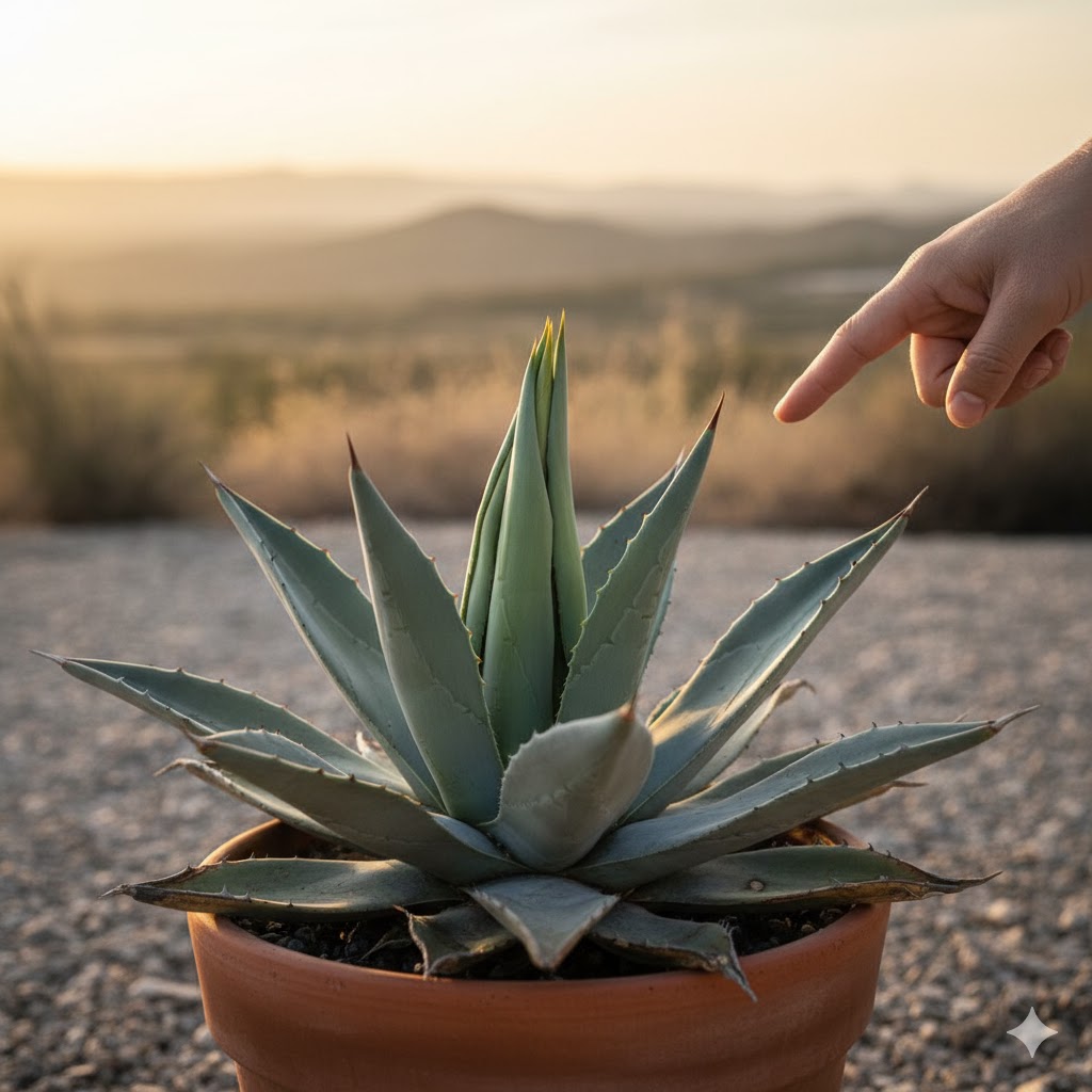 アガベ　テキラーナ アガベ・テキラーナ（ブルーアガベ）の種 - マルシェ青空