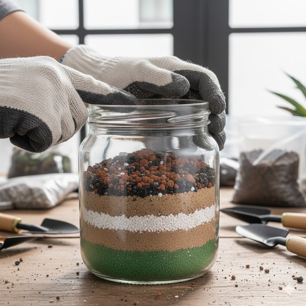 根腐れを防止する理想的な用土の配合比率