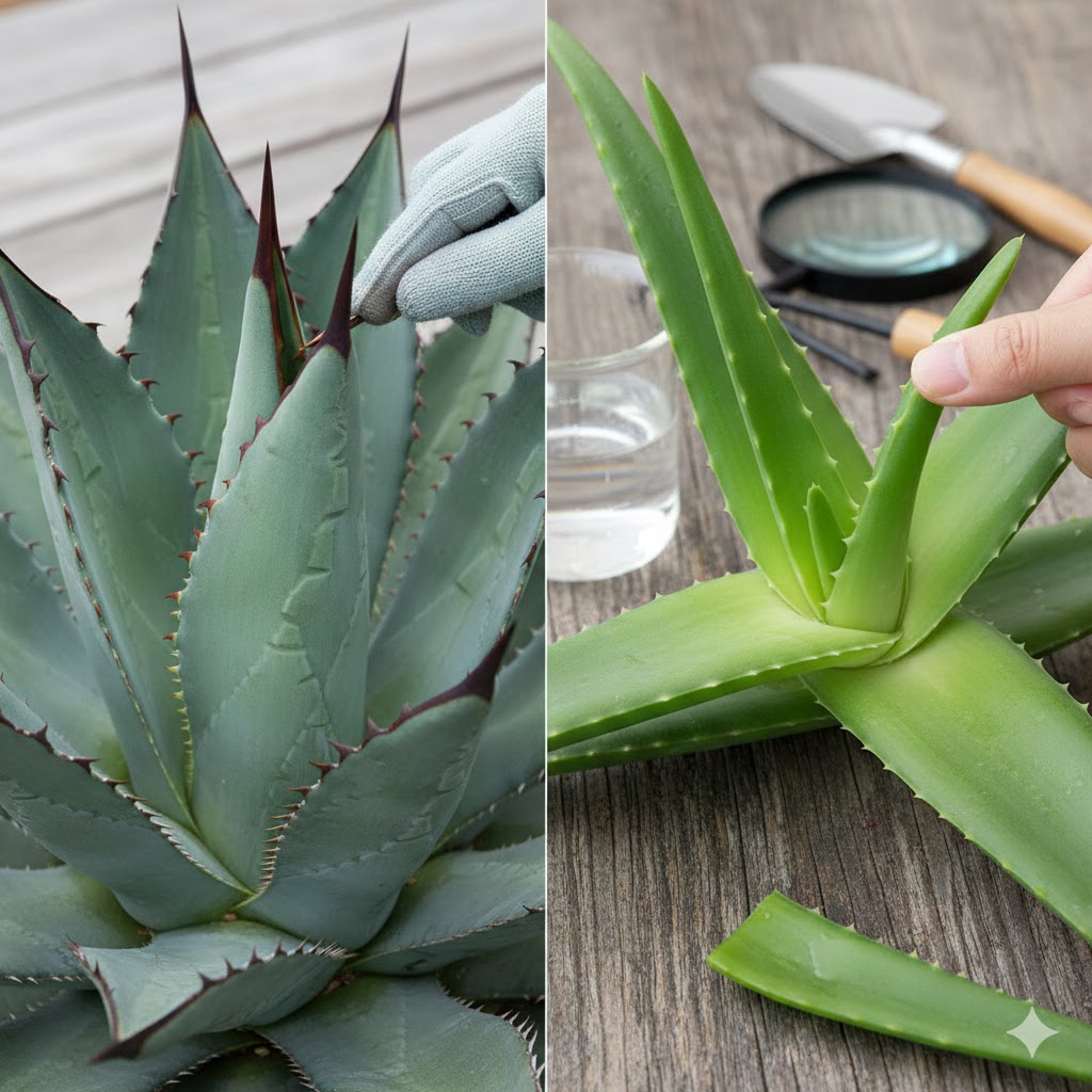 決定的なアガベとアロエの違いと見分け方のコツ