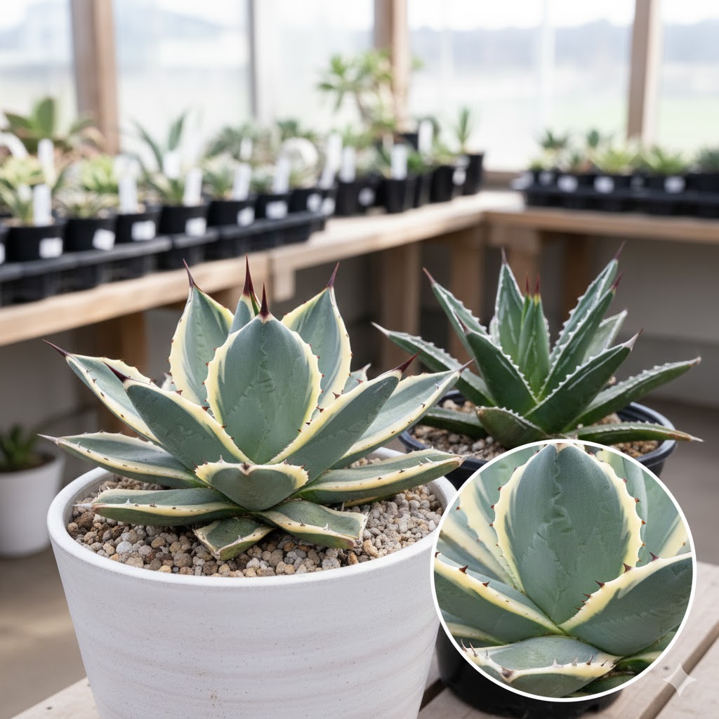 アガベ　オリザバ アガベ オリザバ 縞斑 OC株