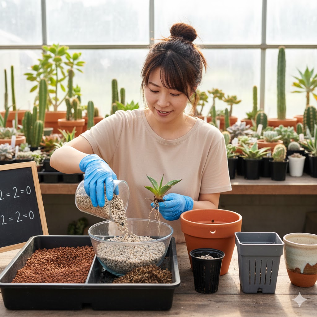 排水性と通気性を確保する用土の配合と選び方