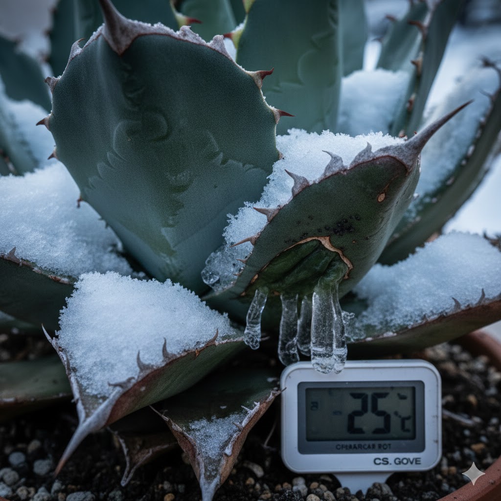 雪や霜が降りる地域での屋外管理のリスク