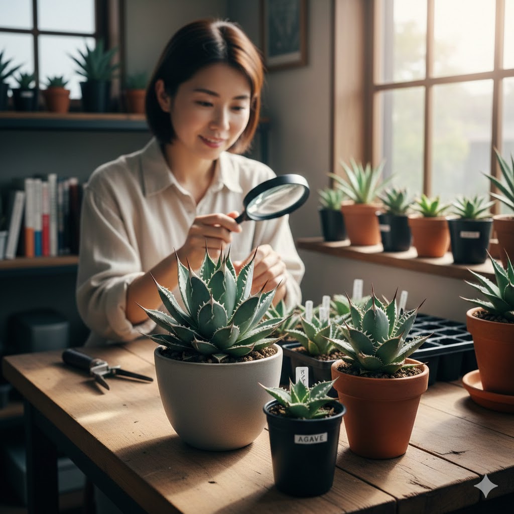 ダイソーのアガベの種類を判別！レア品種の見分け方と失敗しない育て方