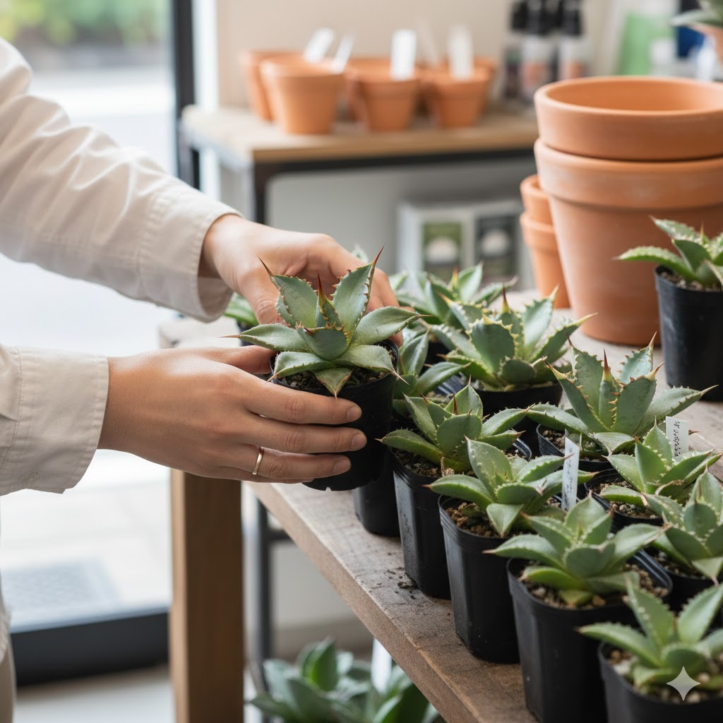 実生苗の個体差を楽しむアガベの選び方