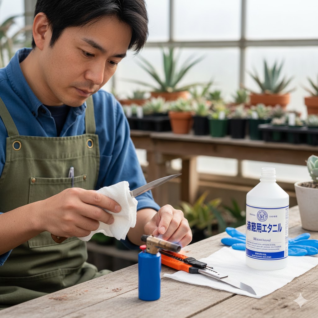 失敗を回避する器具の消毒と衛生管理