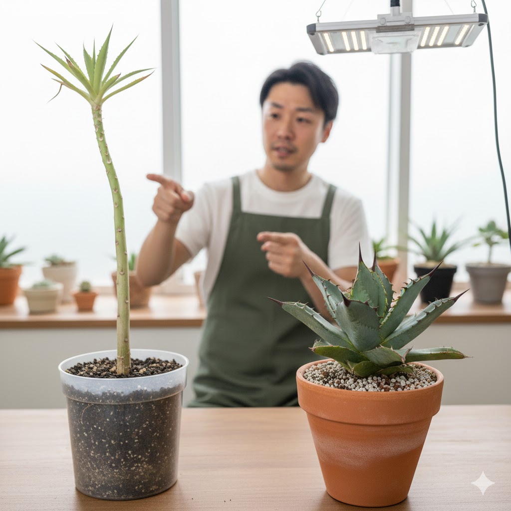 土の単体使用は危険？徒長を招くリスクと対策法