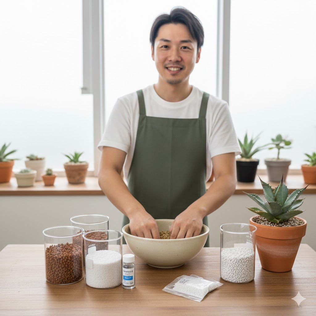 アガベをゴールデン培養土で健やかに育てる配合レシピ