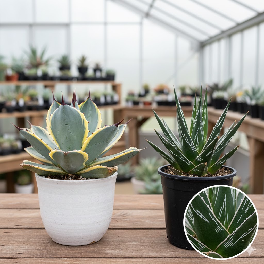 氷山やホワイトライノとアガベの決定的な違い