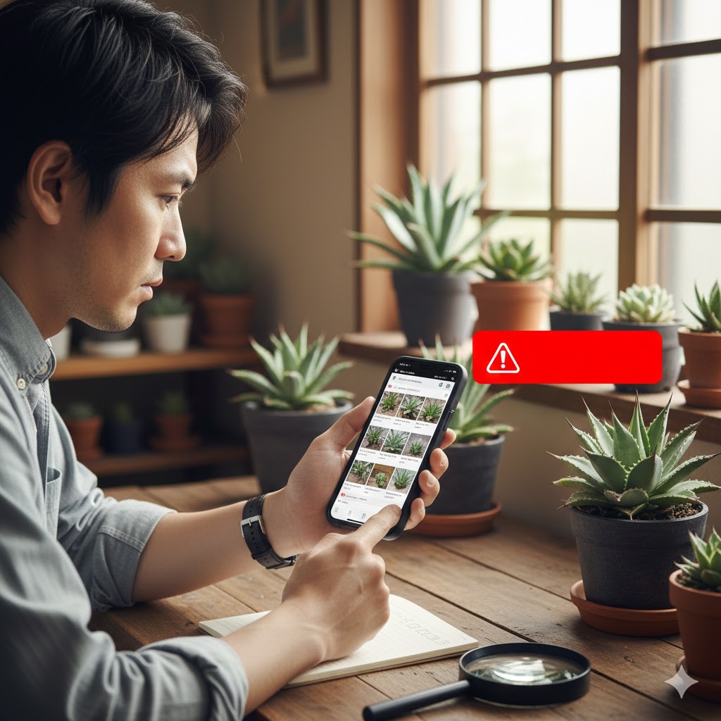 アガベのオリザバの偽物を避けるオークション攻略