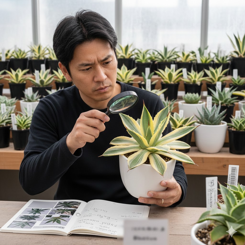 美株！アガベ オリザバ　本物　送料込み！ アガべ パリー オリザバ 子株 発根済み | アガベ専門店 Heart plants.