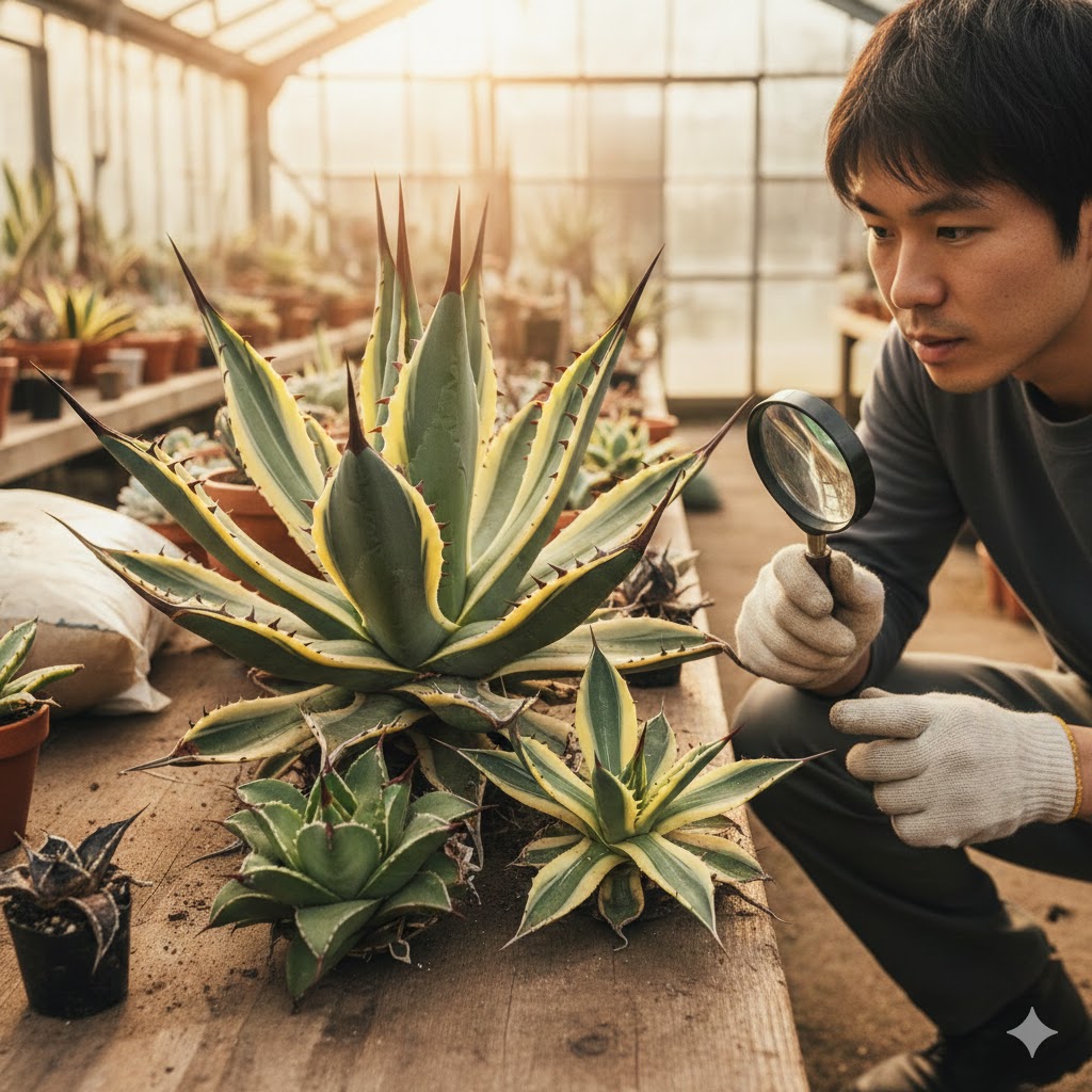 アガベリップルエフェクト偽物の見分け方！本物の特徴と違いを解説