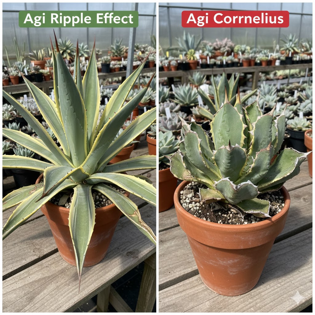 アガベリップルエフェクト偽物の見分け方！本物の特徴と違いを解説