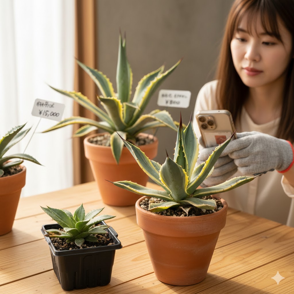 アガベリップルエフェクト偽物の見分け方！本物の特徴と違いを解説