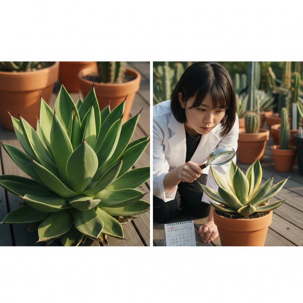 斑入り品種の成長が緑葉タイプより遅い理由