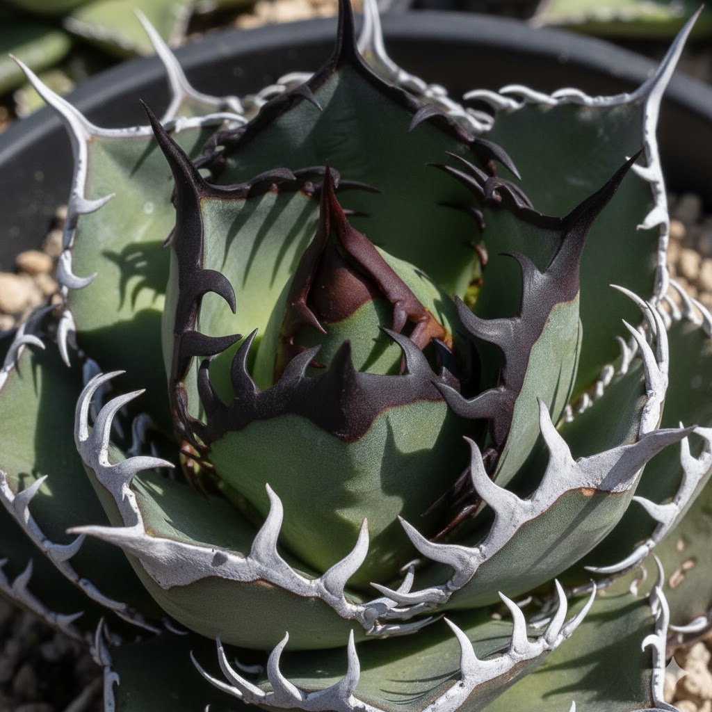 成長点の棘の色から判断する確実な見分け方