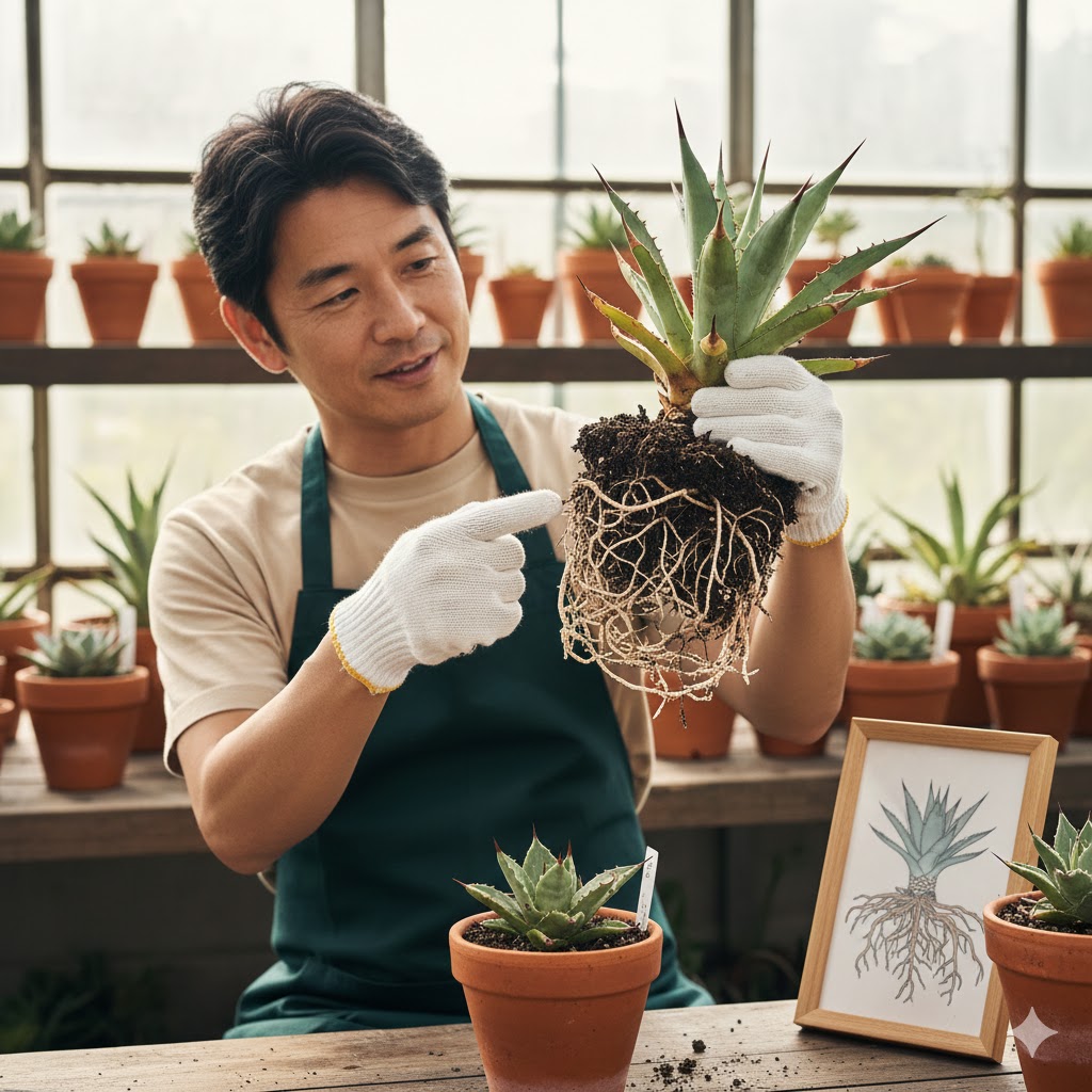 安心な発根済みのアガベのシーザーを選ぶメリット