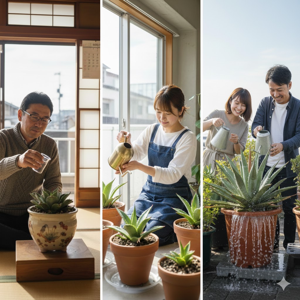 春の成長期に向けたリハビリ灌水のステップ