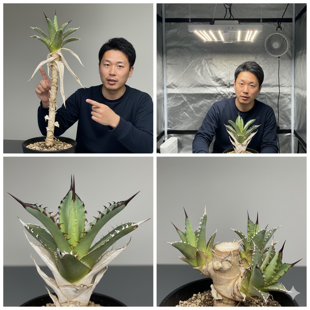 徒長したハデスを本物らしく仕立て直すコツ