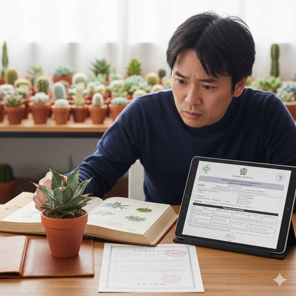 ワシントン条約の規制対象となる笹の雪などの注意点