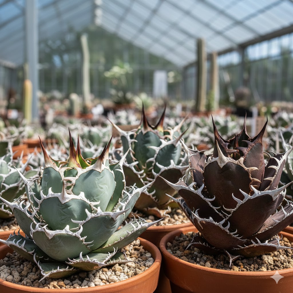 アガベ個体差確認の極意｜チタノタの将来性と真正性を見抜くコツ