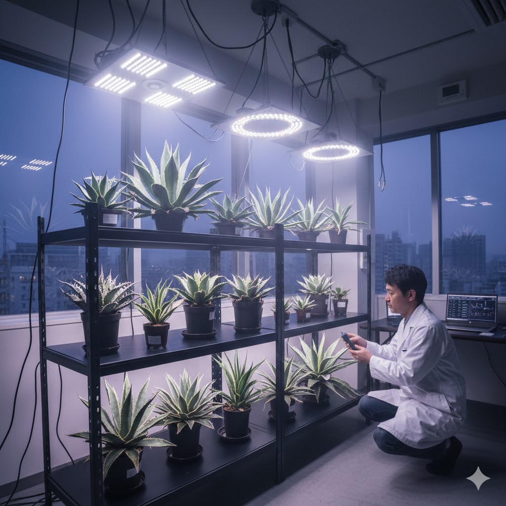 アガベLEDの電気代を10台分実測した驚きの結果