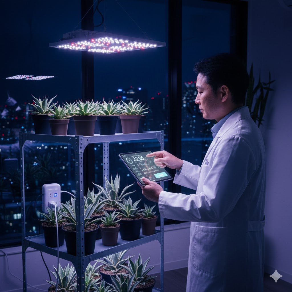 スマートプラグを導入したLED消灯時間の自動制御