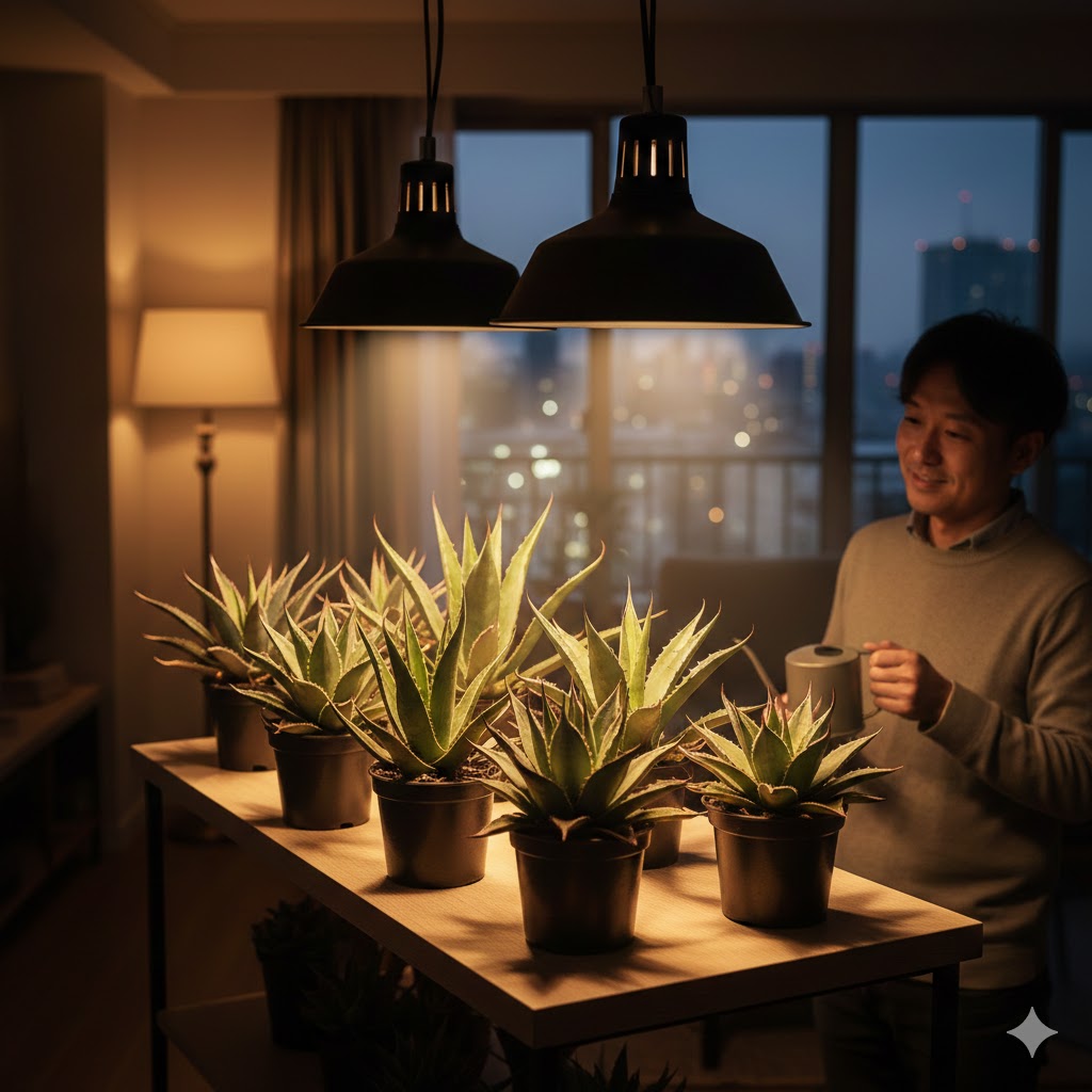 アガベの育成ライトにブリムを導入するメリット