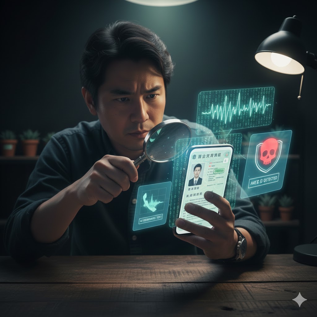 生成AIによる偽造身分証と詐欺アカウントの闇