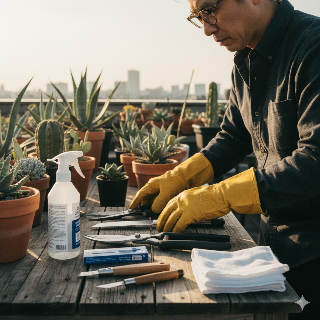 失敗しないアガベの剪定方法と時期のコツ