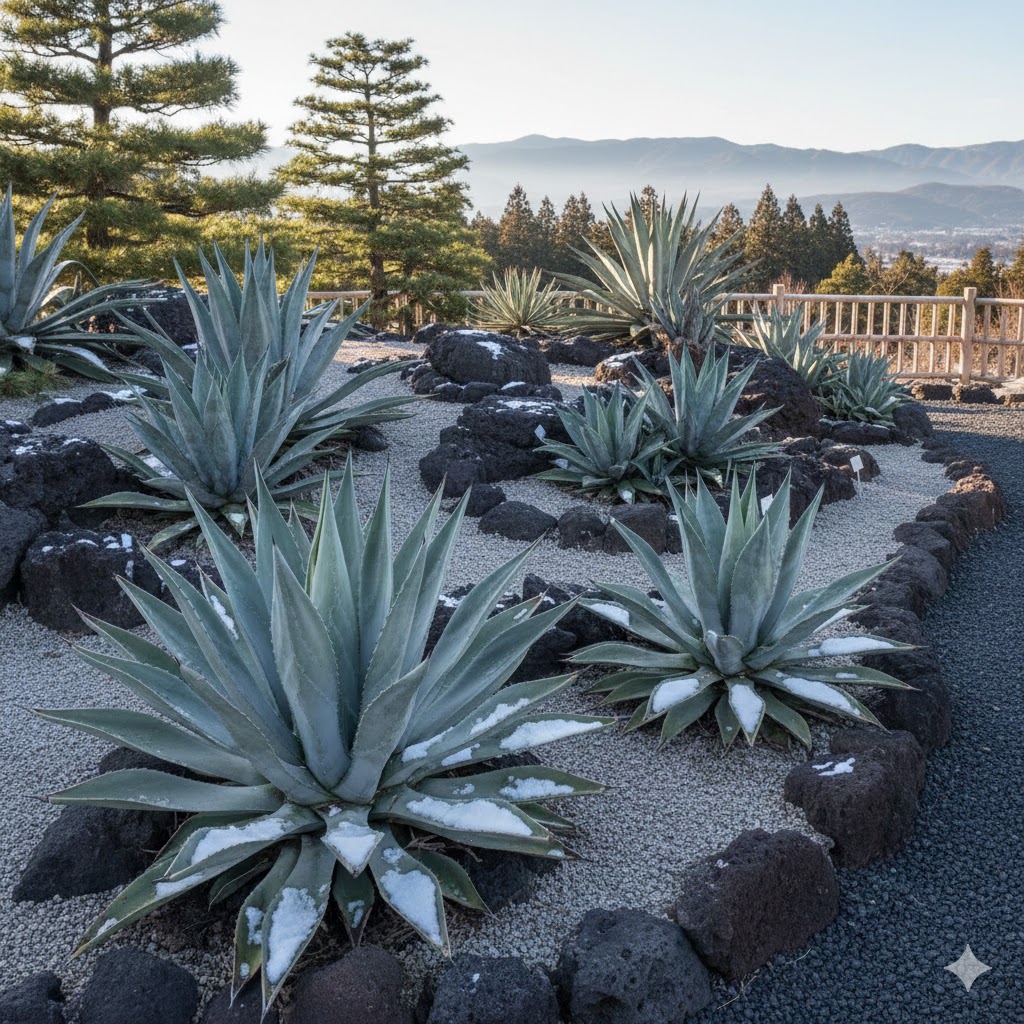 日本の冬に勝つアガベの耐寒性が最強な品種ランキング