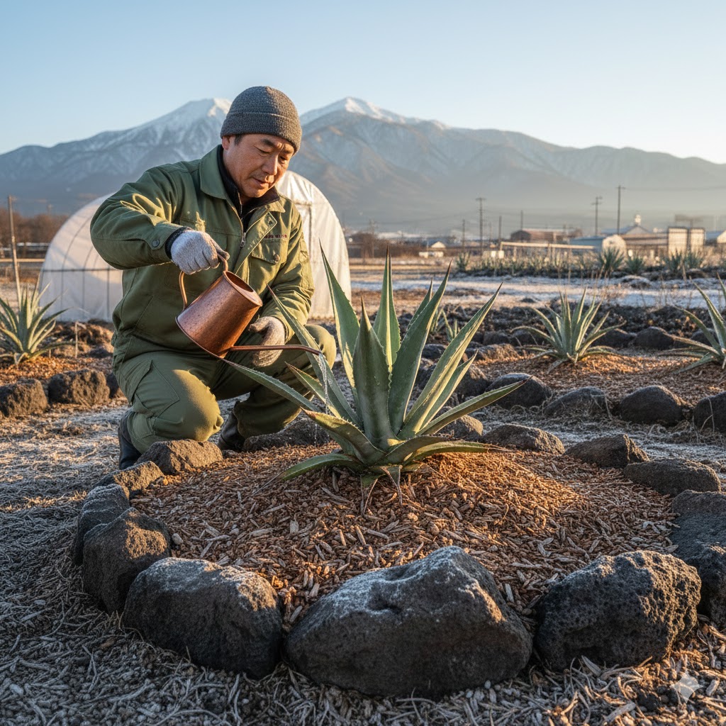 冬越しの水やり回数と休眠期のシリンジ管理