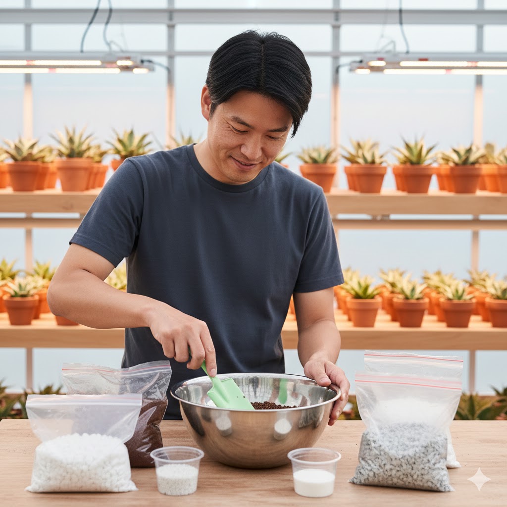 虫を寄せ付けない無機質素材のみの配合術