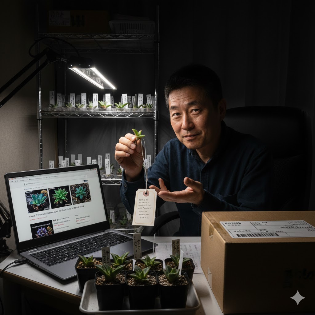 組織培養株を高級クローンと偽る販売手口の実態