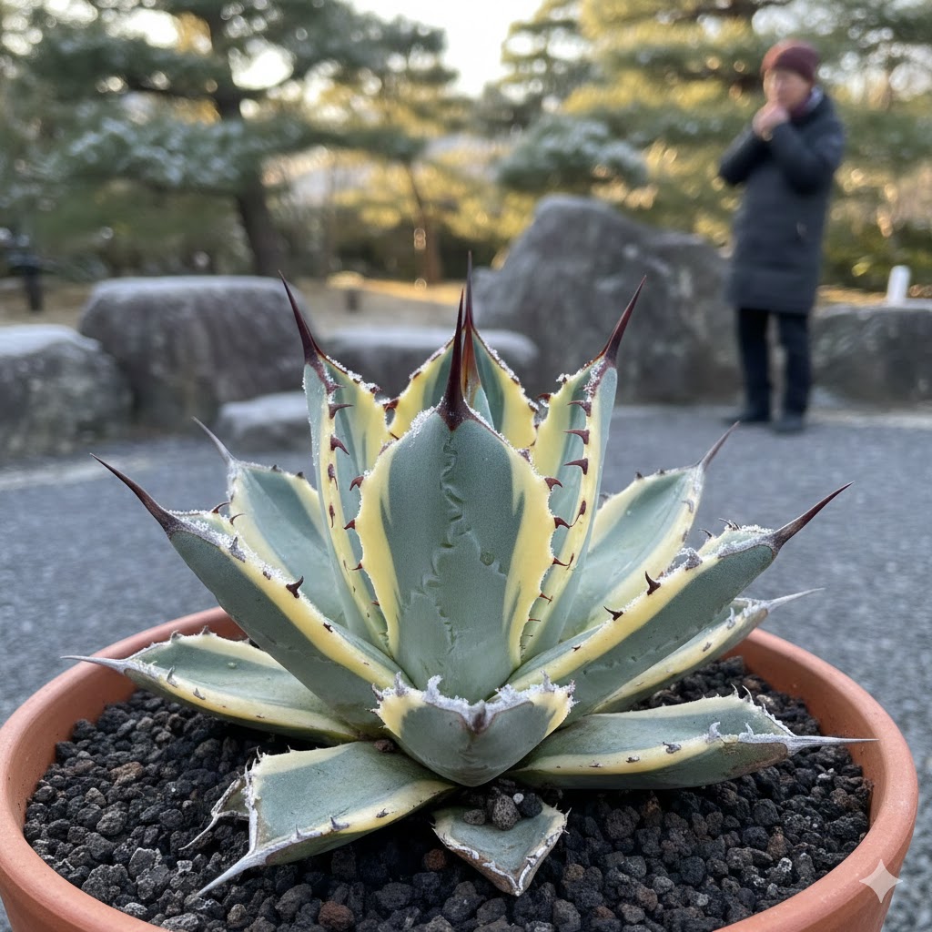 アガベ楊貴妃の耐寒性と基本の植物学的特徴