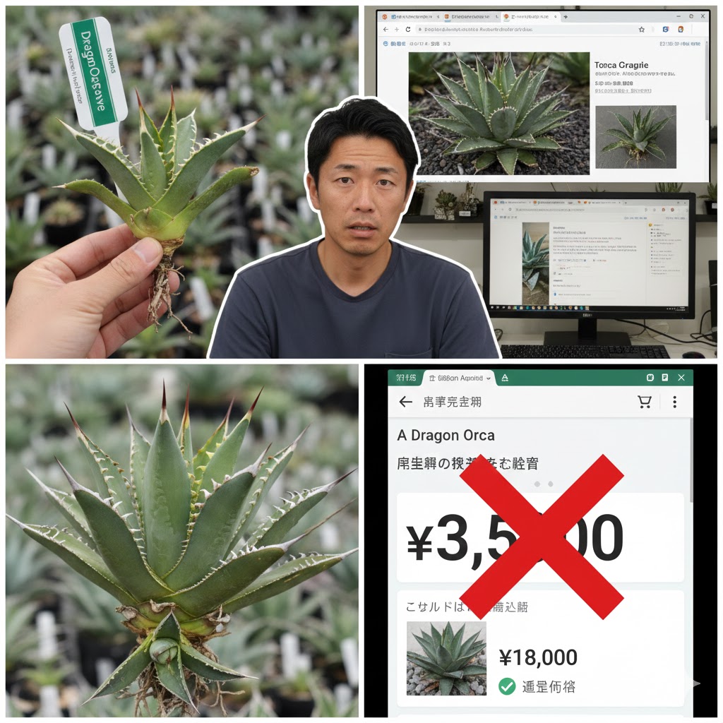 アガベオルカの偽物を買わないための注意点