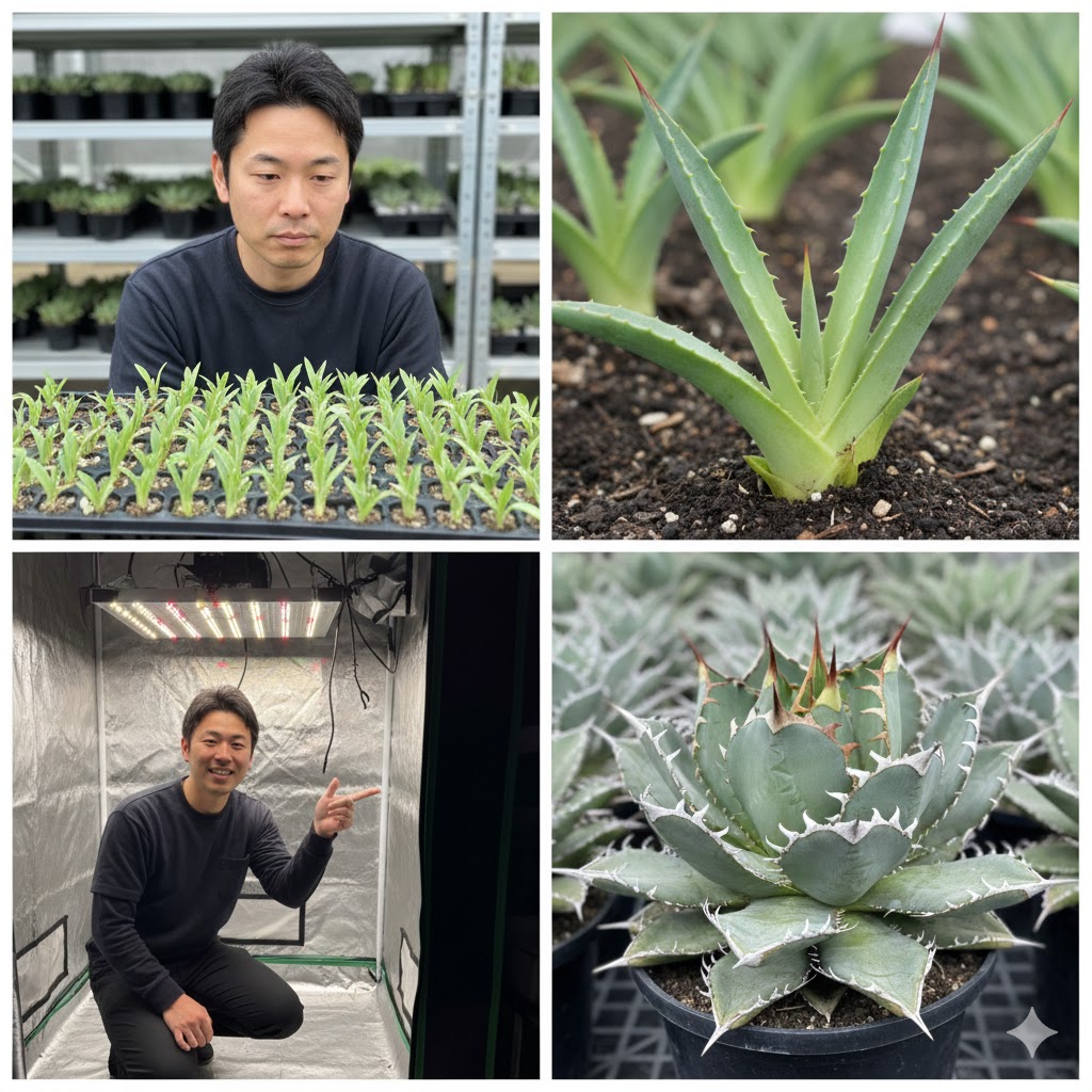 メリクロン苗の性質と本芸が出るまでの育成期間