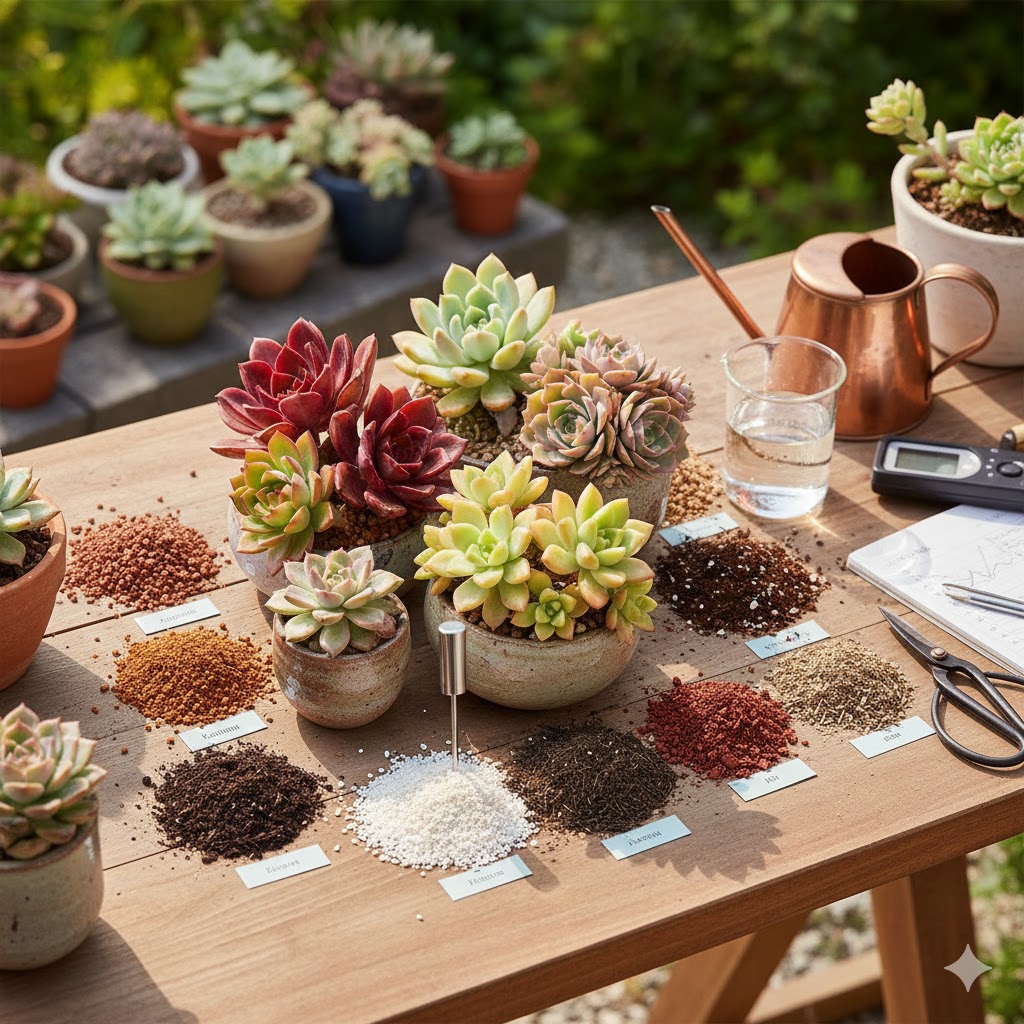 多肉植物の土のおすすめや比較と実測データで選ぶ基準