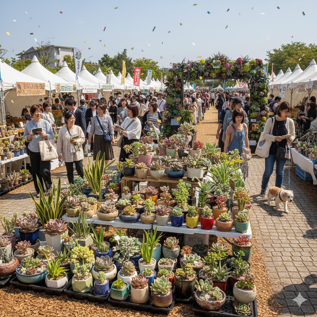 愛知で開催される2026年の多肉植物イベント全情報