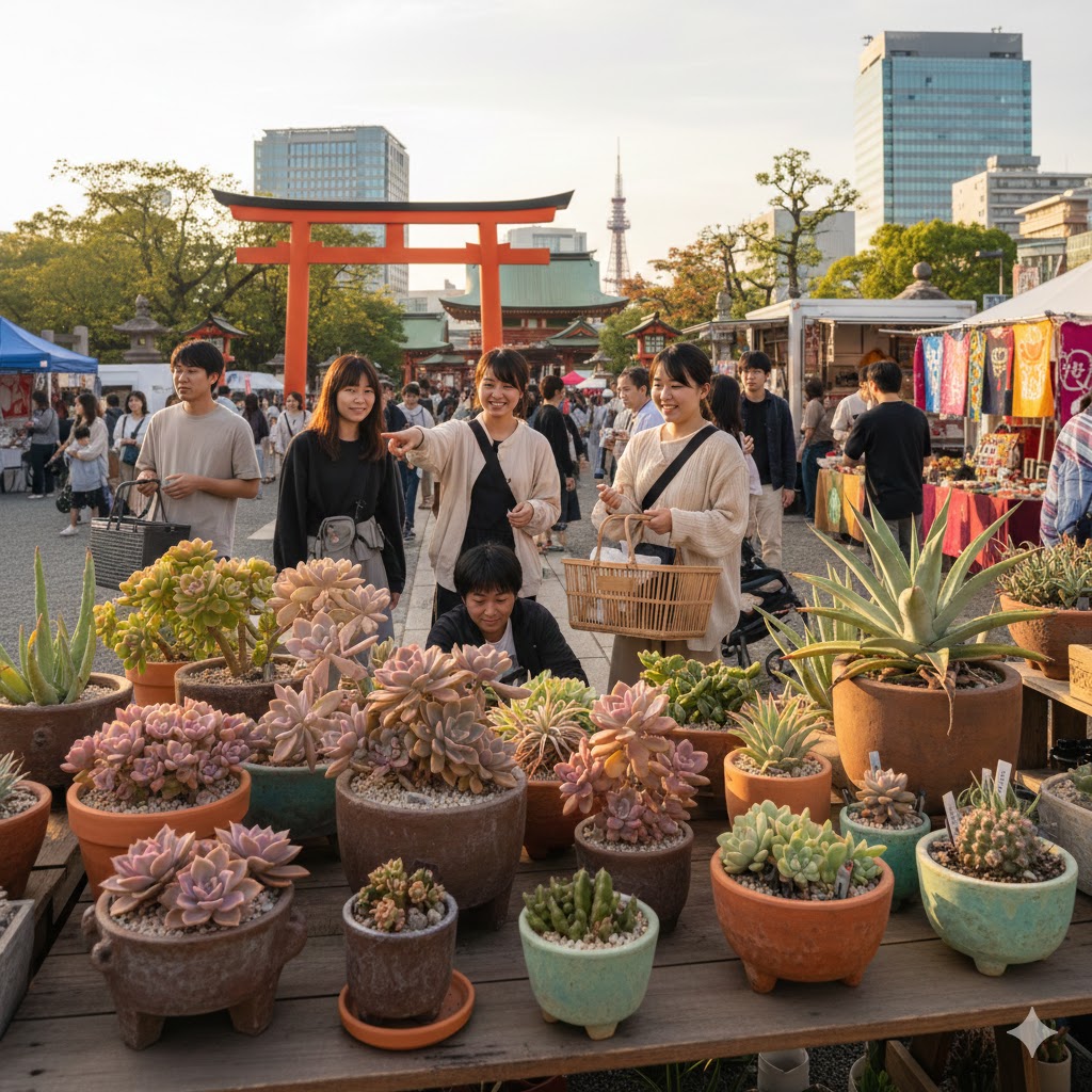 福岡の多肉植物イベント2026｜蚤の市から展示会まで完全ガイド