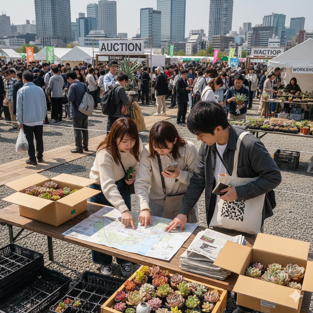 2026年の福岡多肉植物イベント攻略ガイド