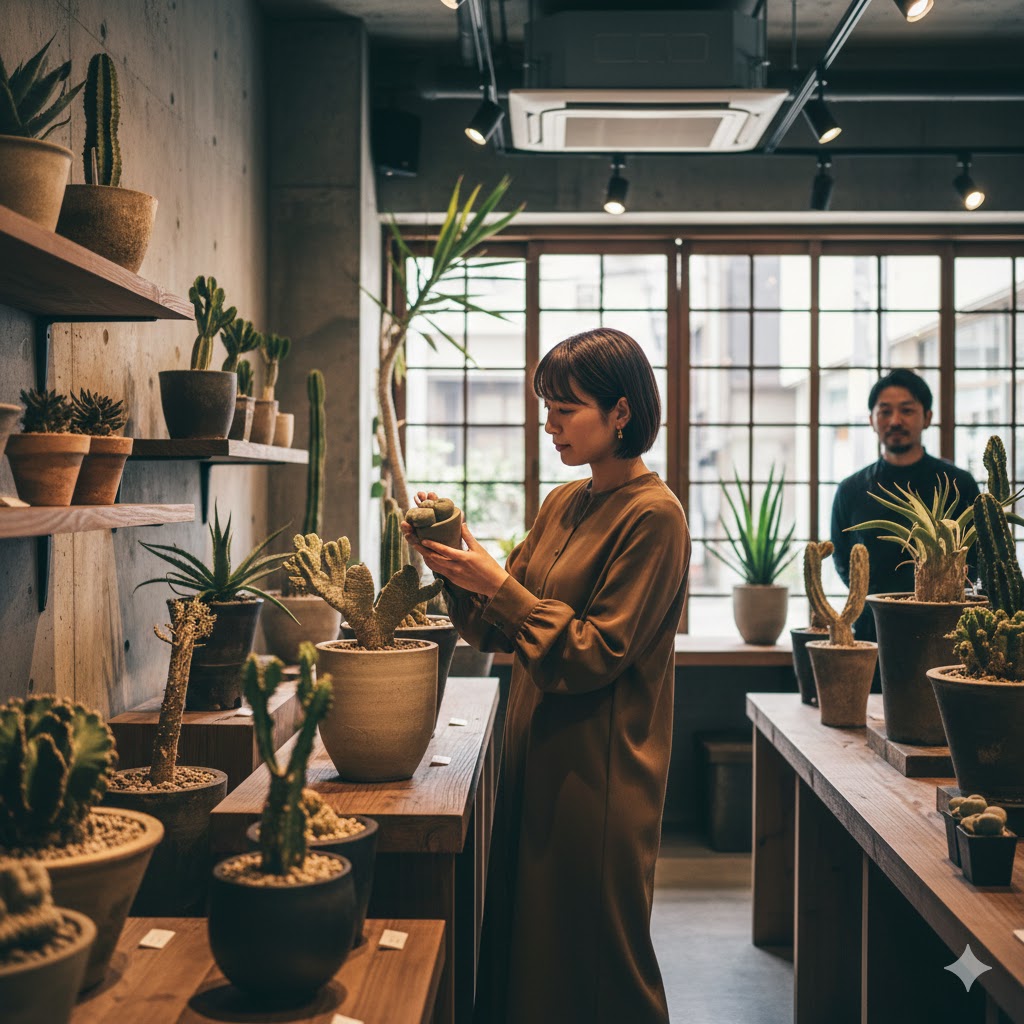 広島市内の専門店で一点物の多肉植物に出会う方法