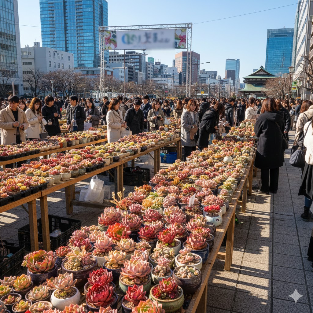 多肉植物イベント関西2026年の最新スケジュール