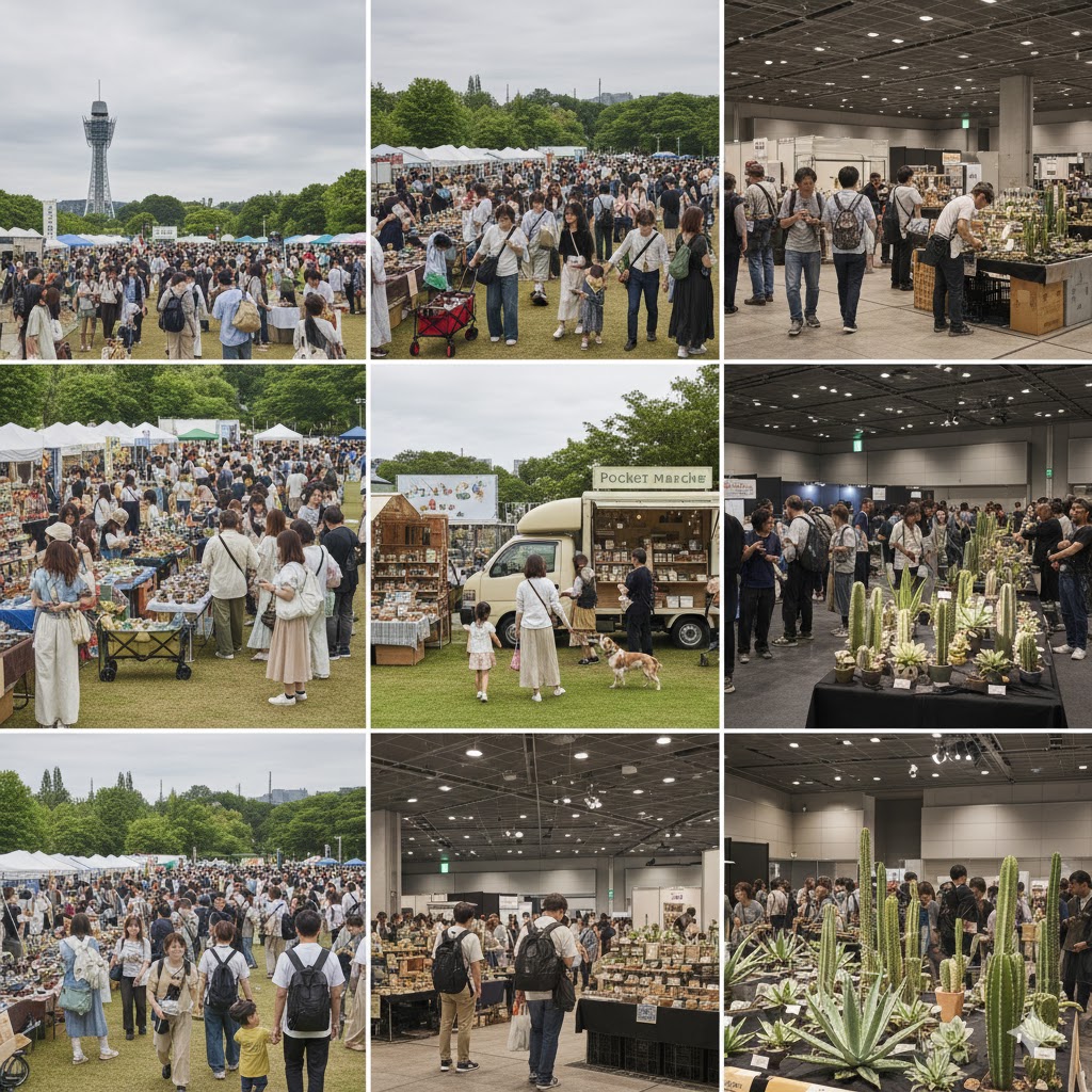 多肉植物イベント関西2026年の会場別の攻略法