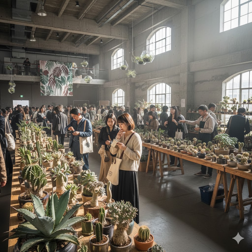 2026年に東京で開催される多肉植物のイベント最新情報